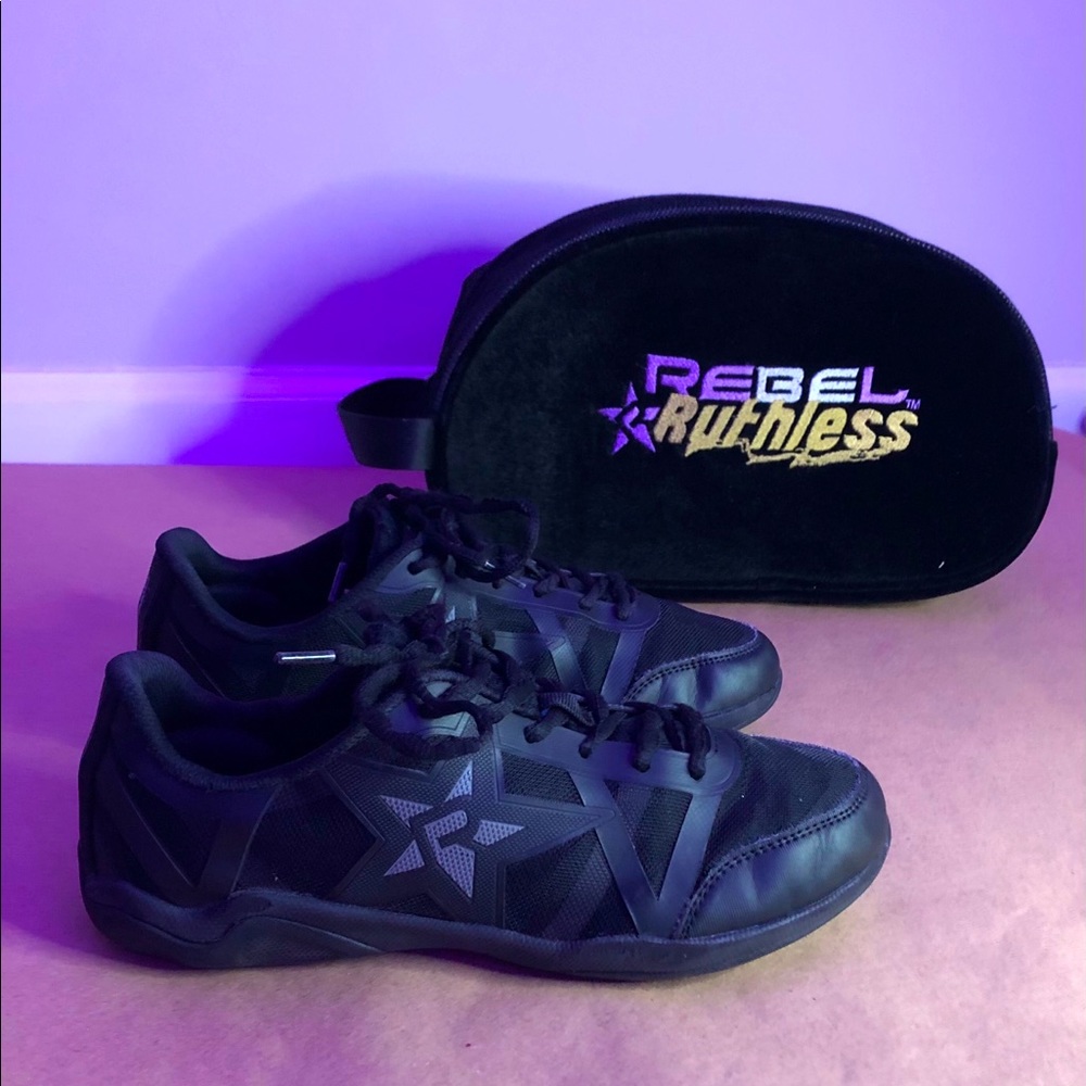 Rebel Athletics Black Cheer Shoes